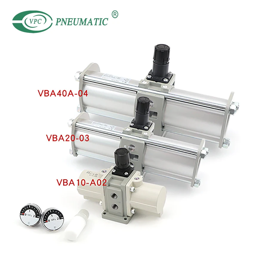 SMC Type Vba10A-02 Air Pressure Pneumatic Booster Regulator Pump for air compressors