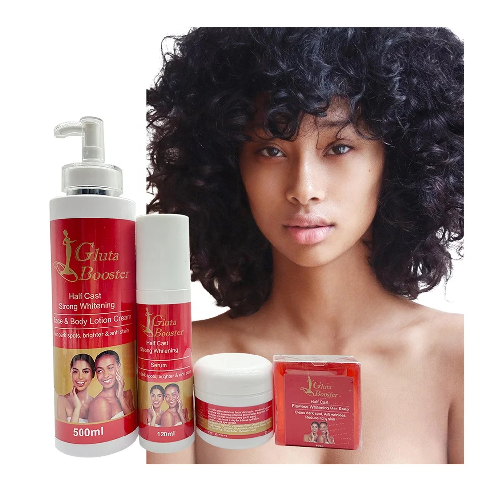 Strong Whitening Gently Target Dirt Oil Debris & Radiance-Dulling for Melanin Rich Skin Halfcast Skin Rehydrates Dry Skin Sets