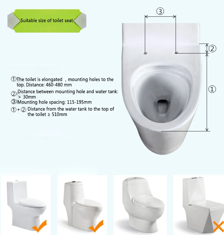 Warm Cold Water Wash Spray Automatic Dry Smart Electric Bidet Toilet Seat Intelligent