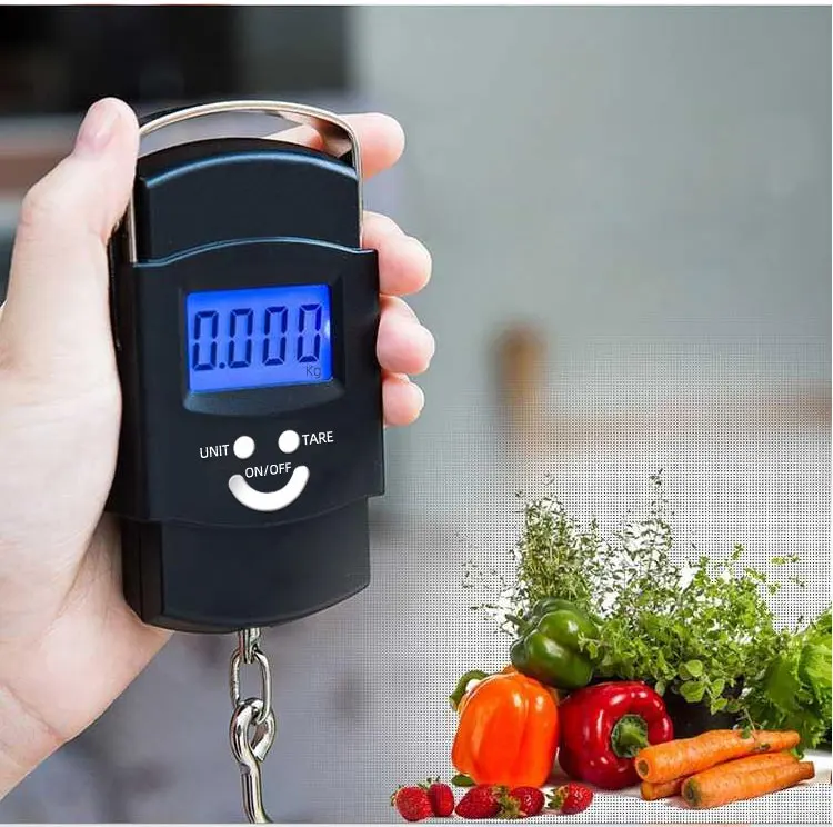 Factory Direct Selling Household Electronic Scale Fruit and Vegetable Weighing Scale Digital Display OEM ABS 2 * AA Battery
