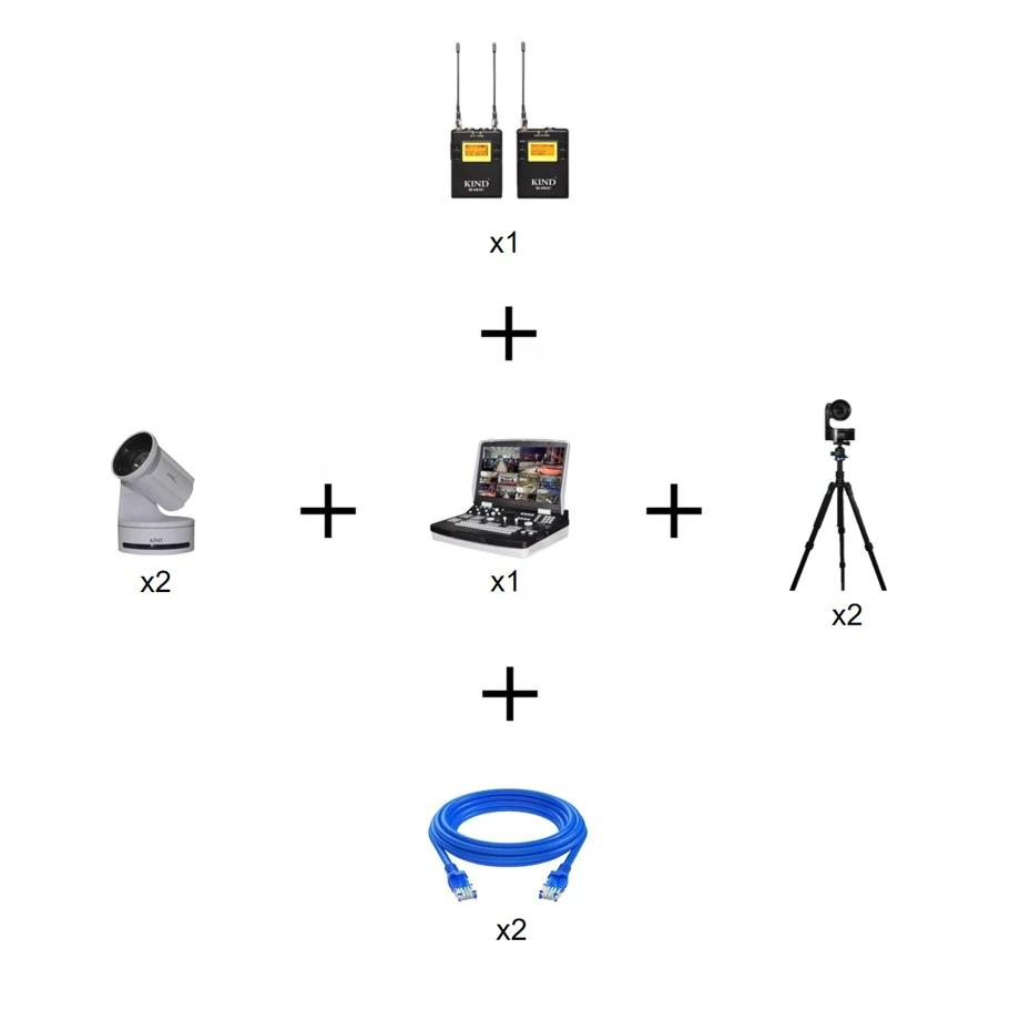 Zoom Auto Focus 4k Web Video Shooting AI Tracking Camera For Online Education Live Streaming