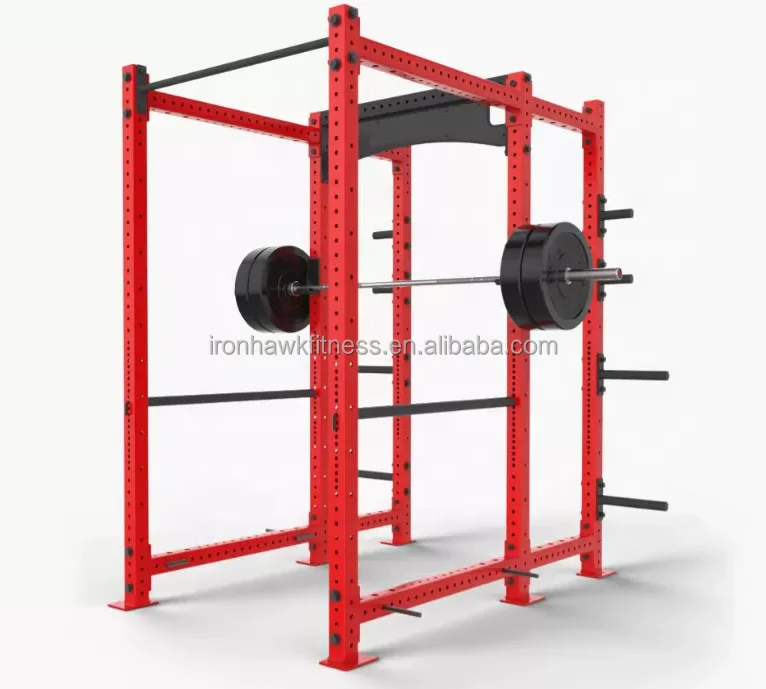 Ironhawk Monkey Cross fit Rack Super Tall Pull Up Bar Handles Dip Station New Rig System power rack  for work out