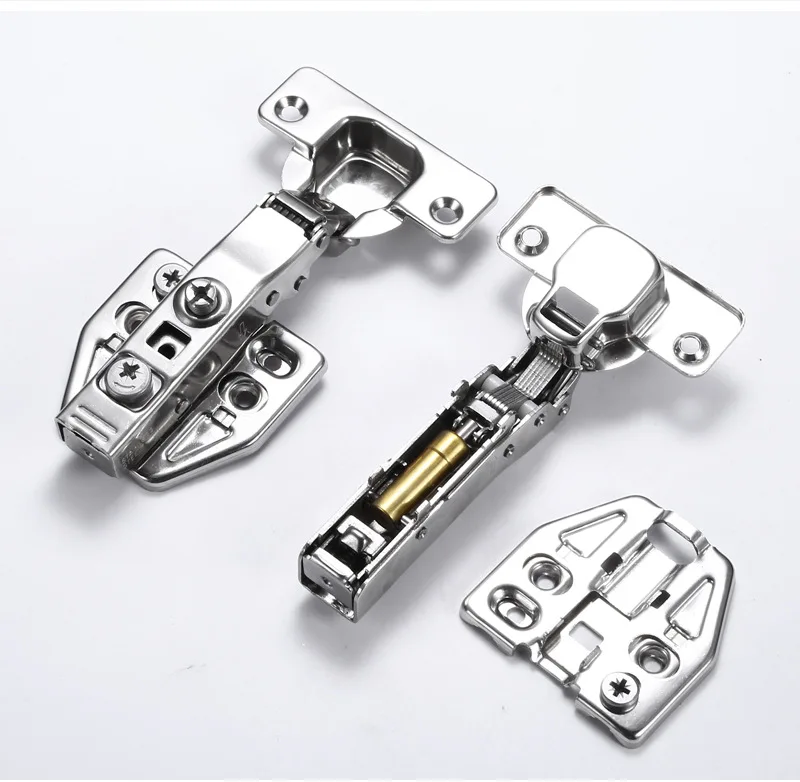 Stainless steel auto soft close damper hinges 3d adjustable hydraulic concealed cabinet furniture hinges kitchen Door Hinge