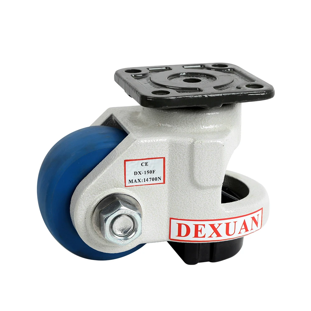 Industrial swivel wheel super heavy duty plate caster