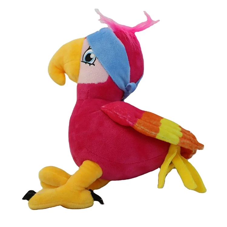 China supplies talking parrot plush toy electric recording twisting its wings toy plush