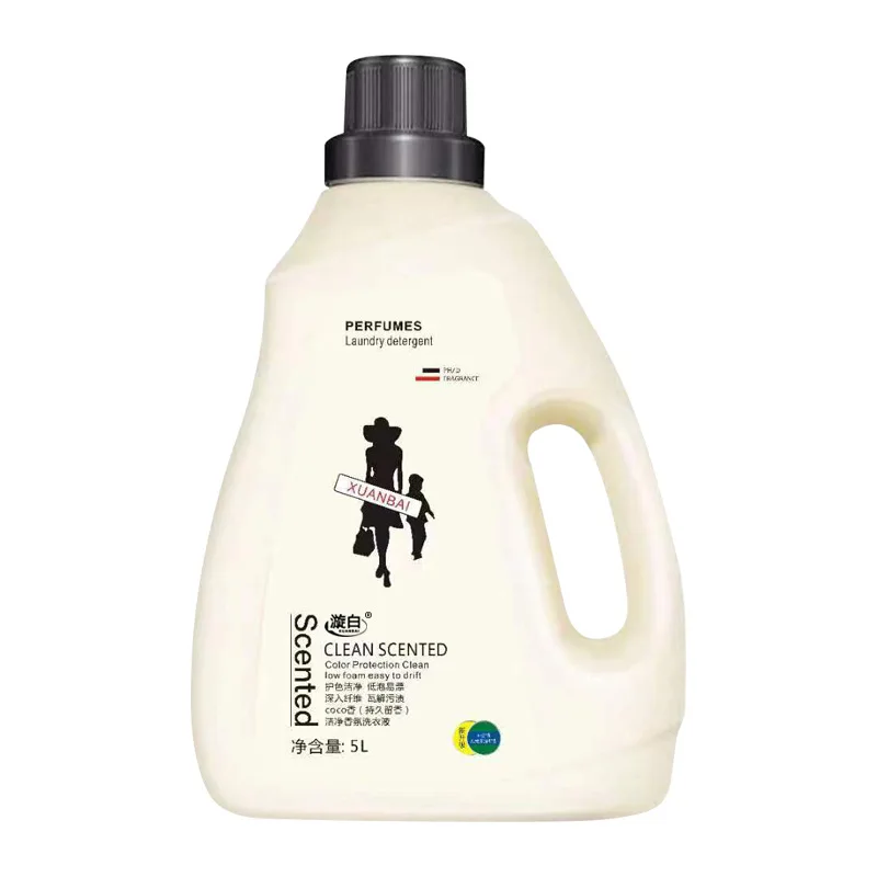 Wholesale Detergent Factory 5L Bottled Laundry detergent OEM ODM Liquid detergeng High foam cleaner Laundry detergent wholesale