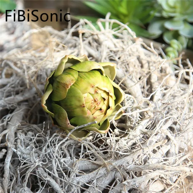 
Wholesale Artificial Artichoke Fruit Family Decoration Wedding Artificial Flower 