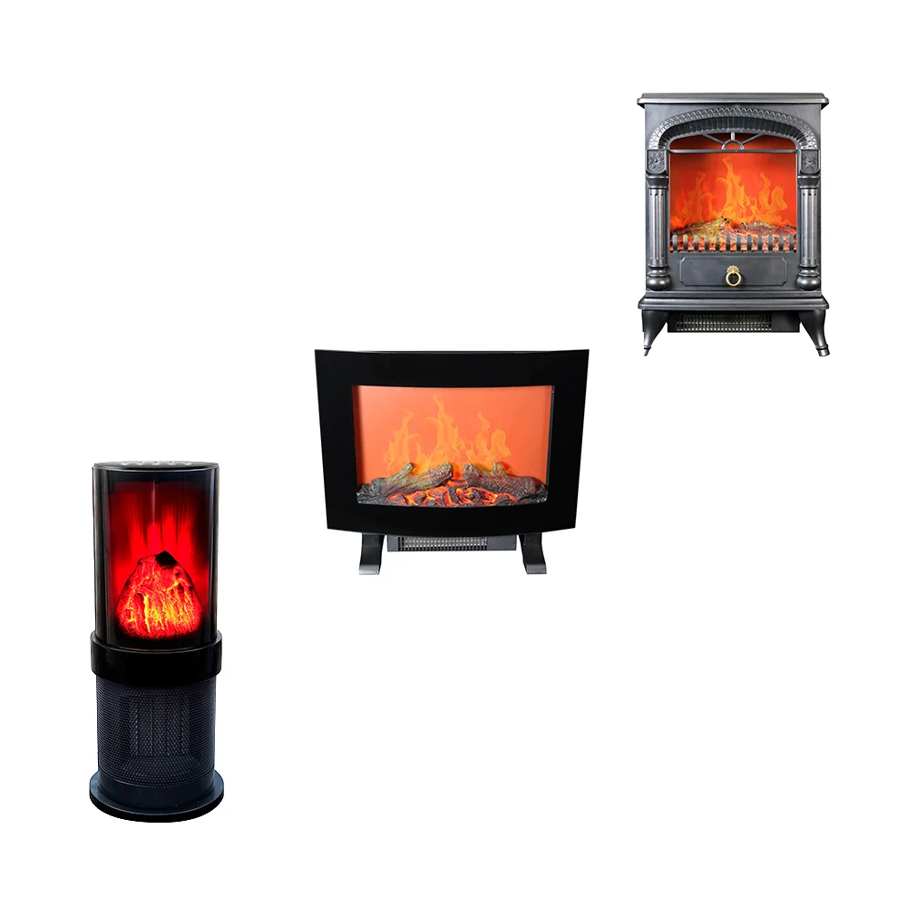 High quality freestanding decor flame parts for electric fireplace heater