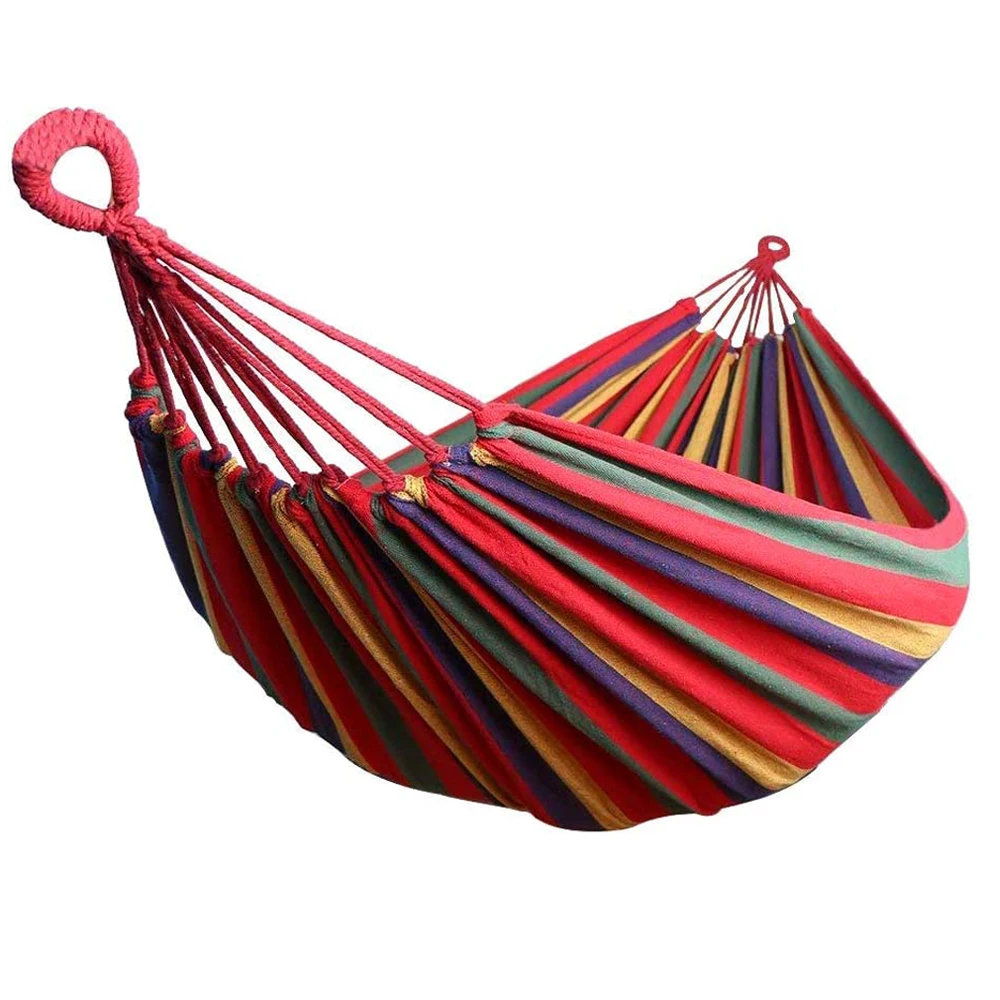 YUEMAI Durable Anti-stretch Adjustable Wear-resistant Waterproof Outdoor Anti Rollover Camping Tactical Swing Hammock