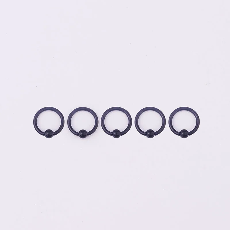 stainless steel piercing jewelry medical surgical steel BCR ring earring tragus nose piercing body piercing jewelry