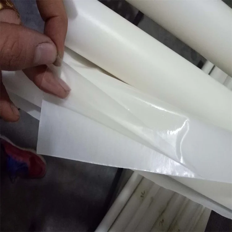 Disposable Clear HDPE Plastic Sheeting Masking Film for Gerber or Lectra machine in garment factory