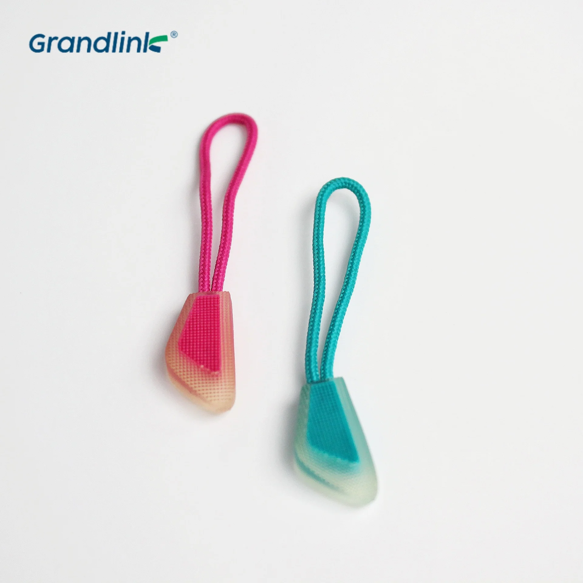 Custom Color PU Zipper Puller Colorful Rope Custom Zipper Puller Replacement Zipper Puller Cord