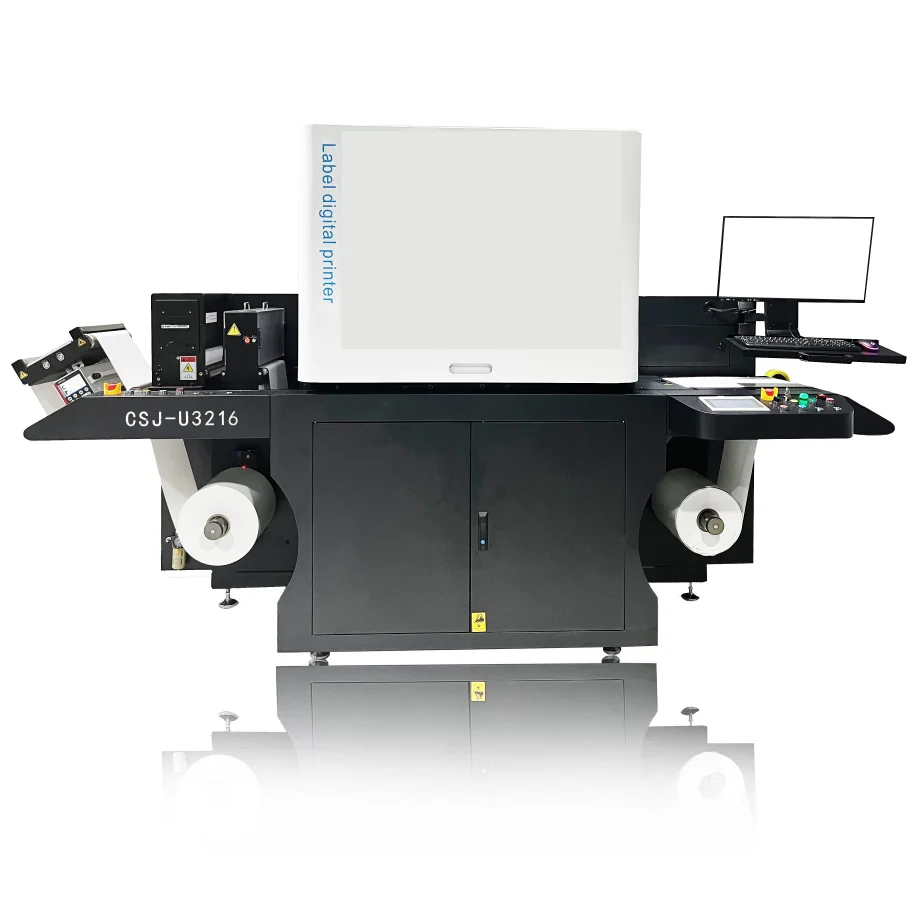 U3216 UV этикетка цифровая печатная машина струйный принтер U3108 U3324
