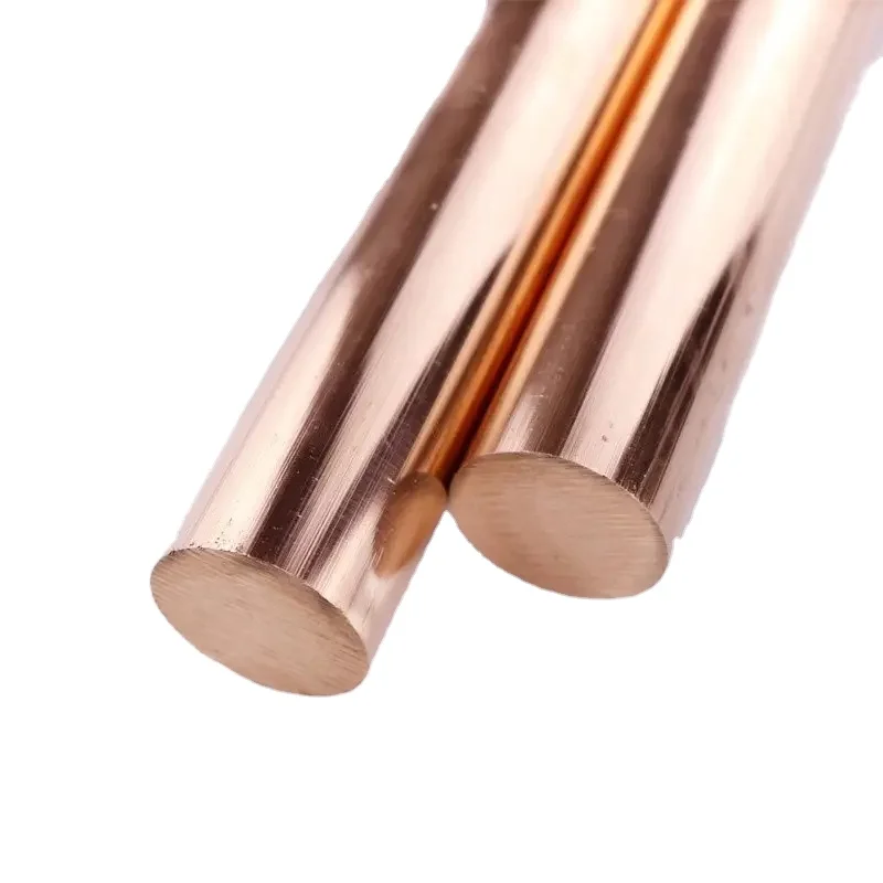 Favorable Price C18150 c18200 CuCrlZr Copper Round Bar Chromium Zirconium Copper Rod