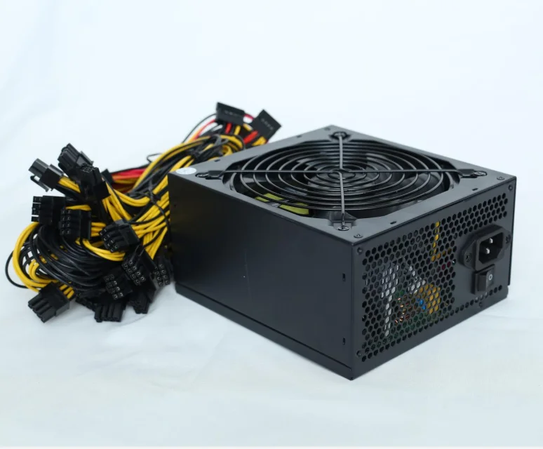 1800 Вт Номинальная 110V-220V ПК видеокарты блок питания 2600W 8 GPU серверный ATX оборудование для визуализации 90 Plus Platinum LX1800W
