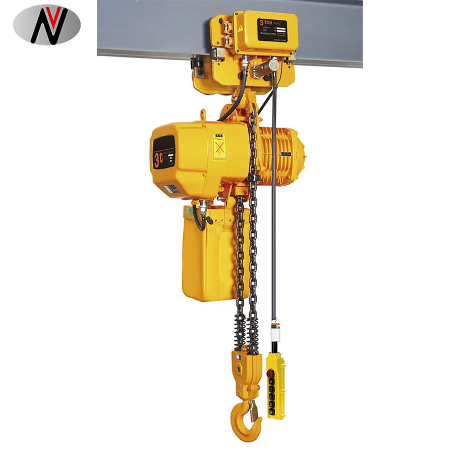 VISION  lifting machine coffing construction electric chain hoist 2t remote parts from china