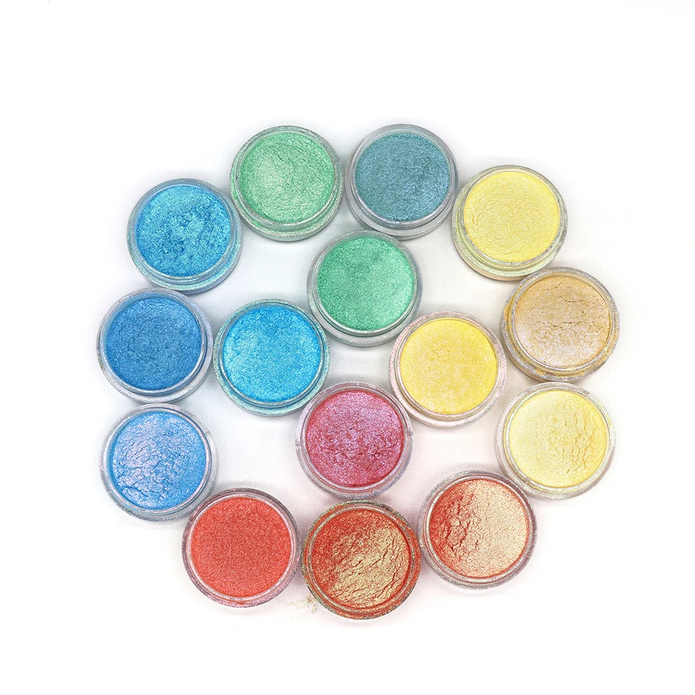 Cruelty Free Multichromed Chameleon  Highlighter Pigment Optical Color Shift Mica Powder for Eyeshadow