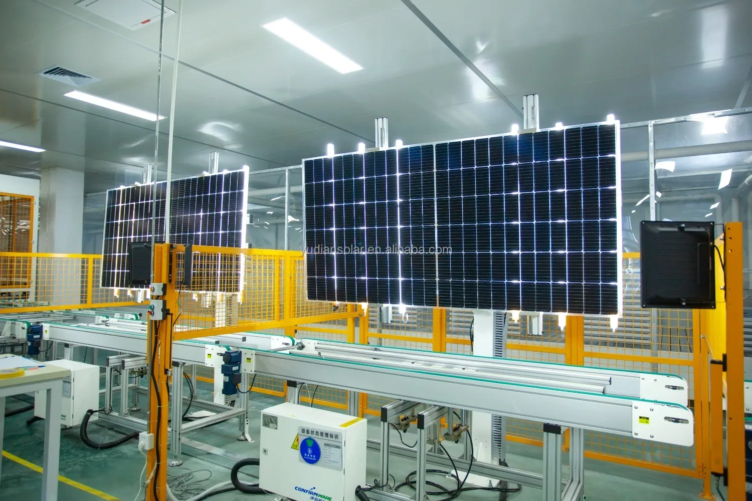 BIPV Solar module production line turnkey solution for pv module manufacturing plant 30-50mw/year automatic conveyor line