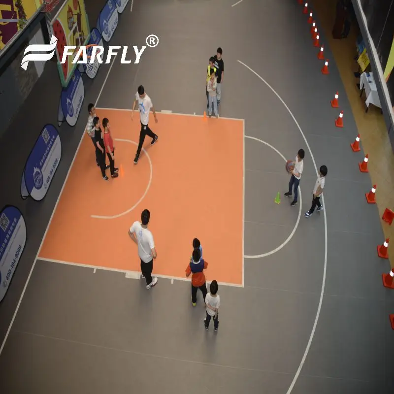 Multifunctional Pvc Vinyl Sports Flooring For Wholesales