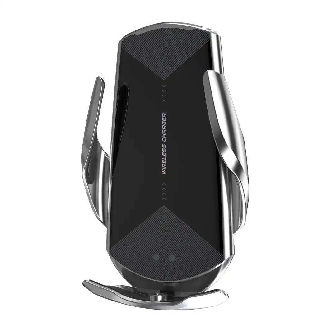 
2020 New 15W QI Fast Charging Infrared Smart Sensor Auto Clamping Magnetic DC Charging Wireless Charging Station for Car 