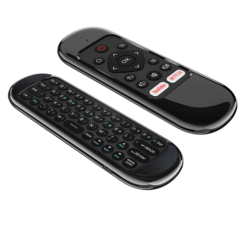 H6 2.4G Wireless Keyboard Voice Control Infrared Remote Learning Air Fly Mouse Remote Control Keyboard For Android Smart TV