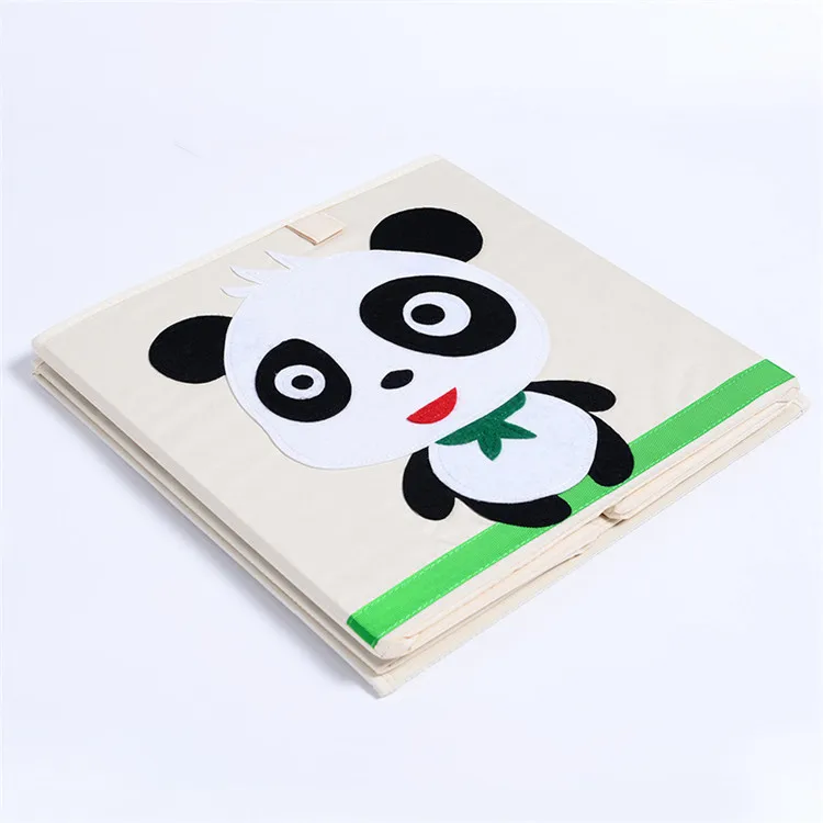 Fabric Storage Bins Kids Toy Storage Organizer Cabinet Toy Storage Cube Box