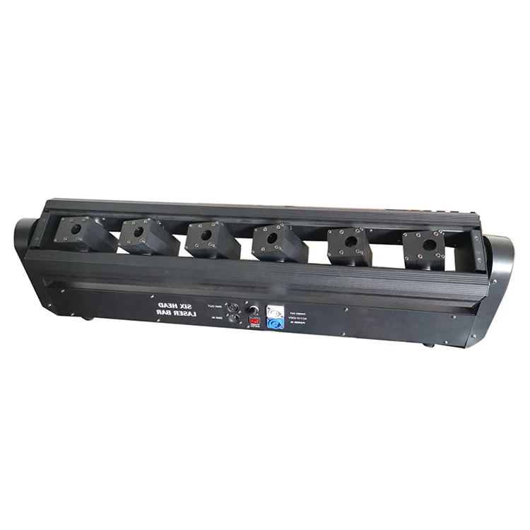 Hot Selling Led Six Eyes Dj Lights Sd Card 3d Effects Gif Animation beam Laser Light Stage Lazer Light