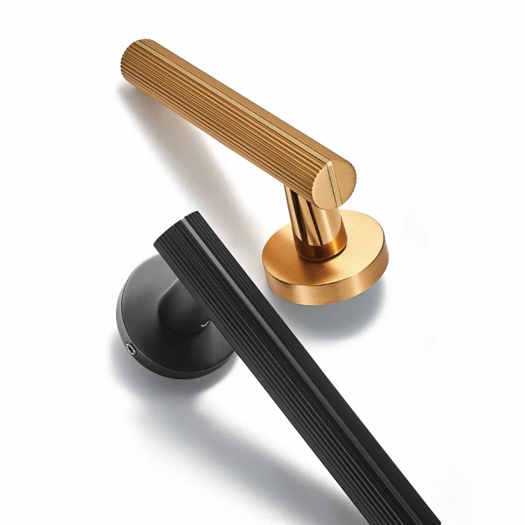 expensive luxury quality handle for mirrored door customization gold stainless steel premio zinc door handles for big door