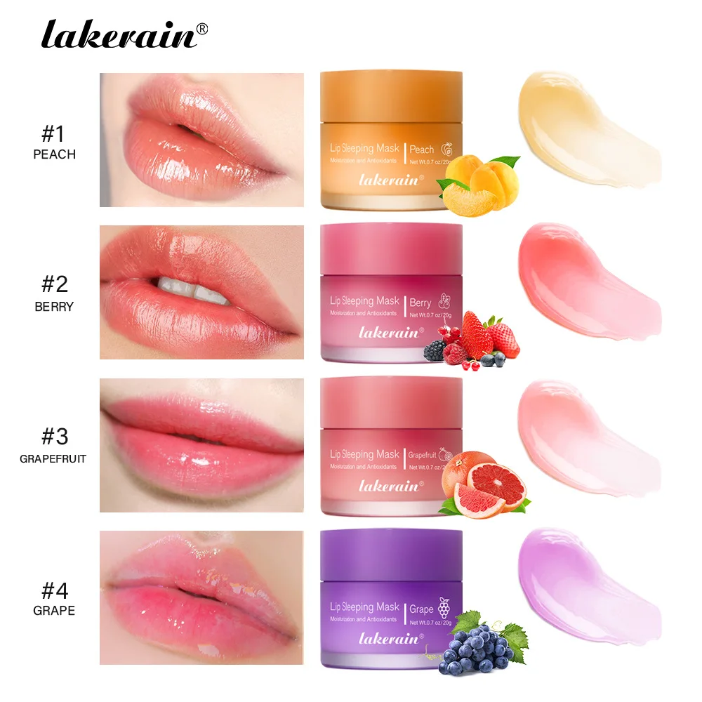 Sleep lip mask, moisturizing and hydrating sleep lip mask