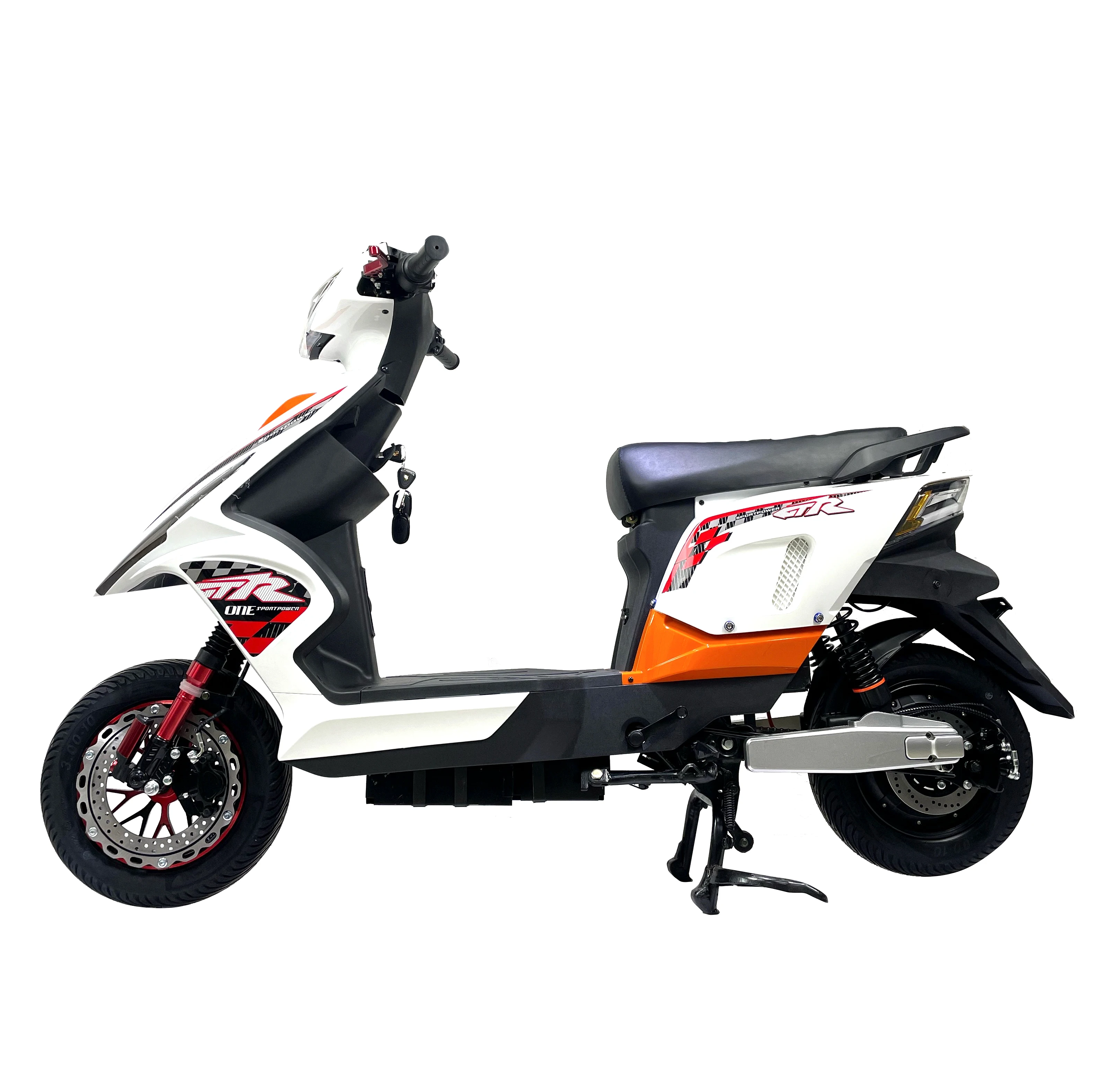 Factory Custom Wholesale Adults E Moped 1200w 60v/72v Lead Acid Battery Electric Moped Scooter