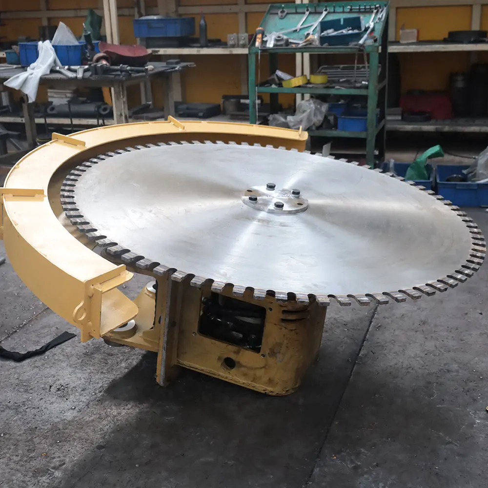 Monde Hot Selling Hydraulic Cutting Rock Saw Excavator Customized Rock Saw