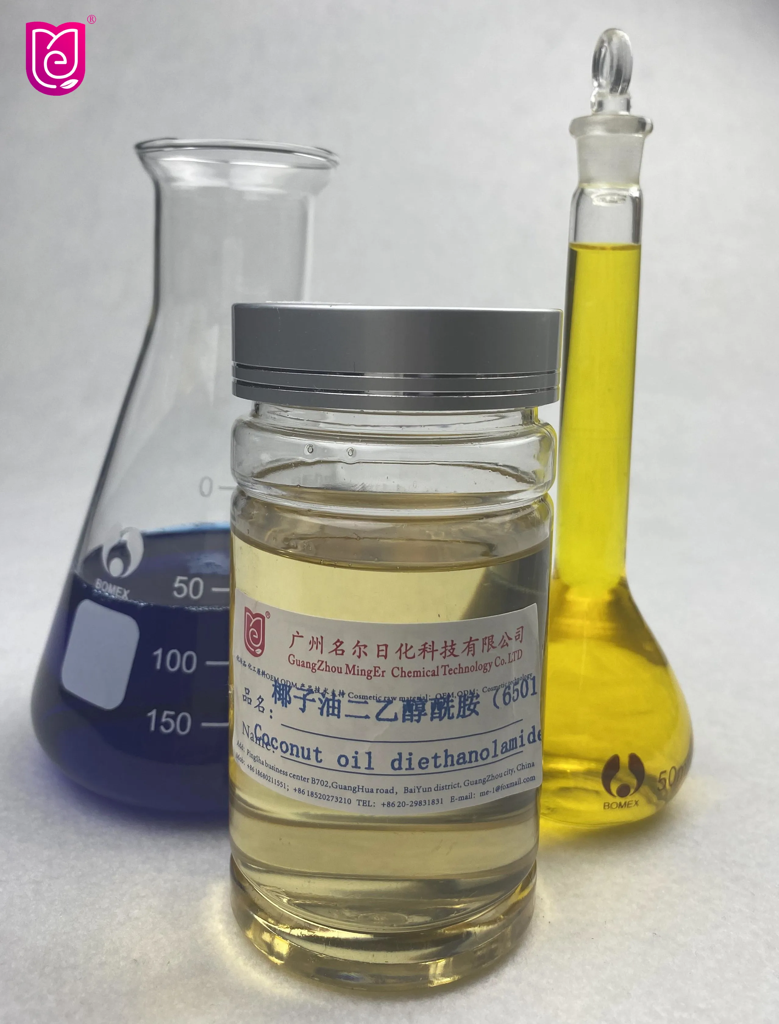 
Coconut oil fatty acid diethanolamide CDEA for foaming and thickening 