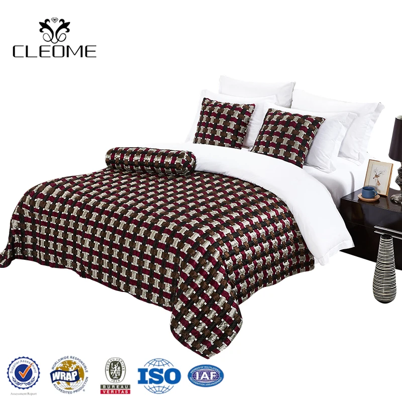 Luxury Bed Sheets Cotton Comforter Bedding Set