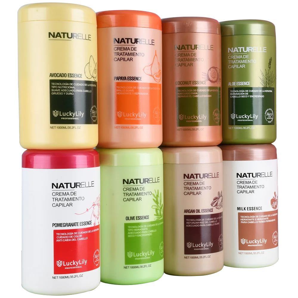Private Label organic Keratin Treatment Repair Hair Mask natural herbal extract Avocado Hair Mask hair straightening Mask