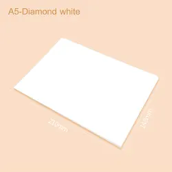 Pakchuan paper A4 A5 hand-painted high density tissue paper white as fat chromatography color ink writing paper DIY ledger