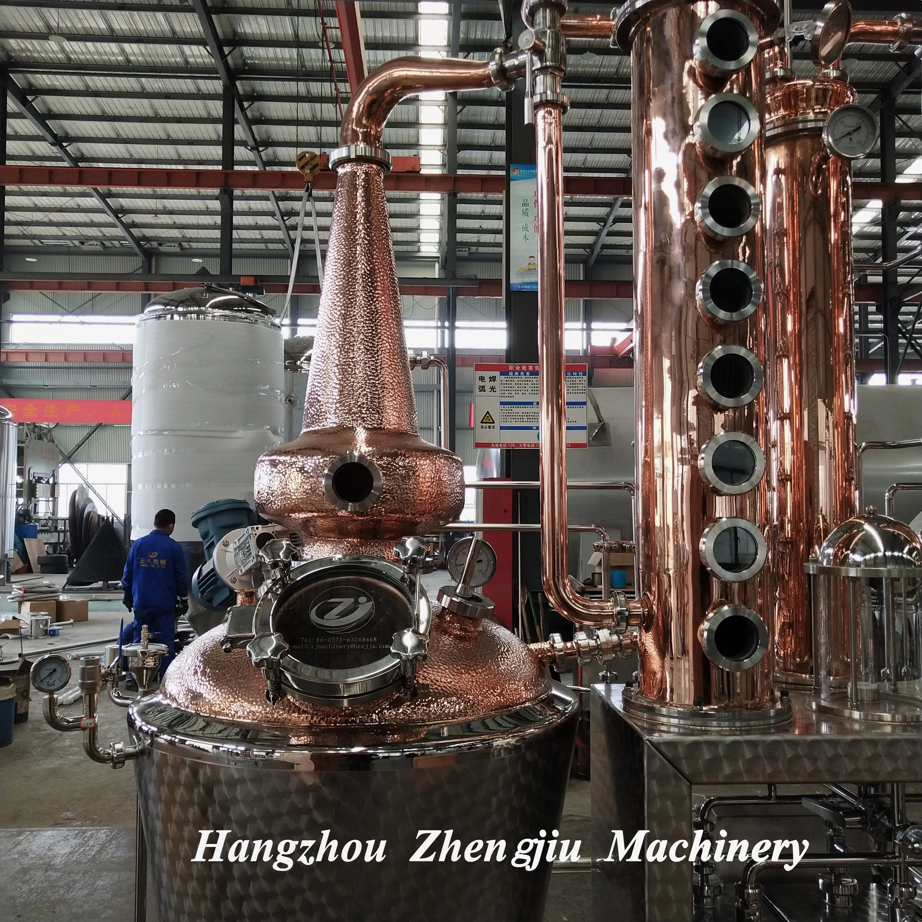 Оборудование для дистилляции виски и рома, дистиллятор водки, спиртовая Дистилляция