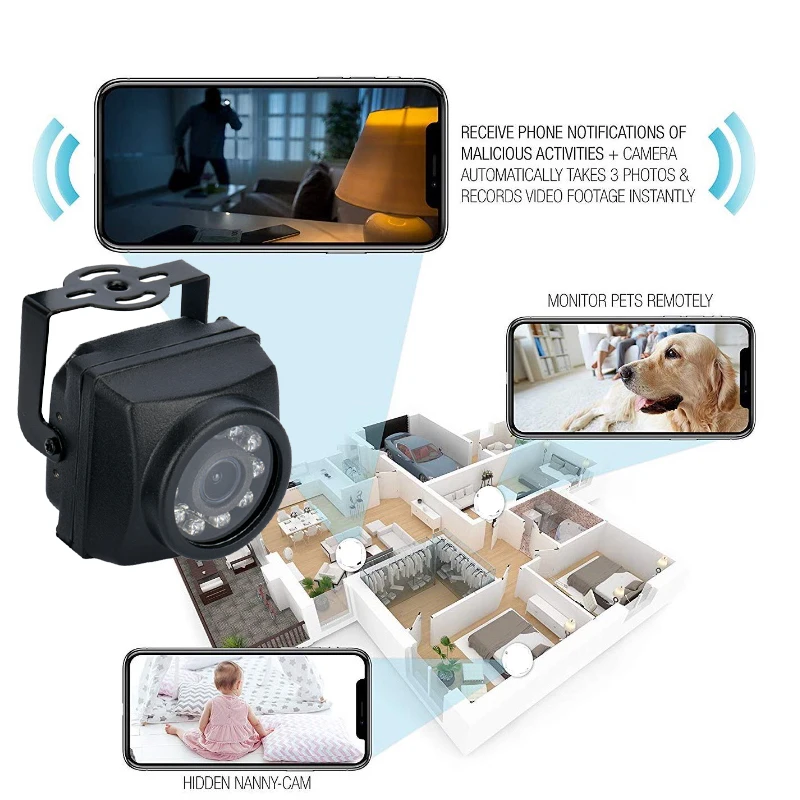 WIFI BIRD BOX CAMERA 5MP 2MP Waterproof IR Night Vision IPC Suit KIT Watch Live or Recorded Footage of Nesting Birds Using