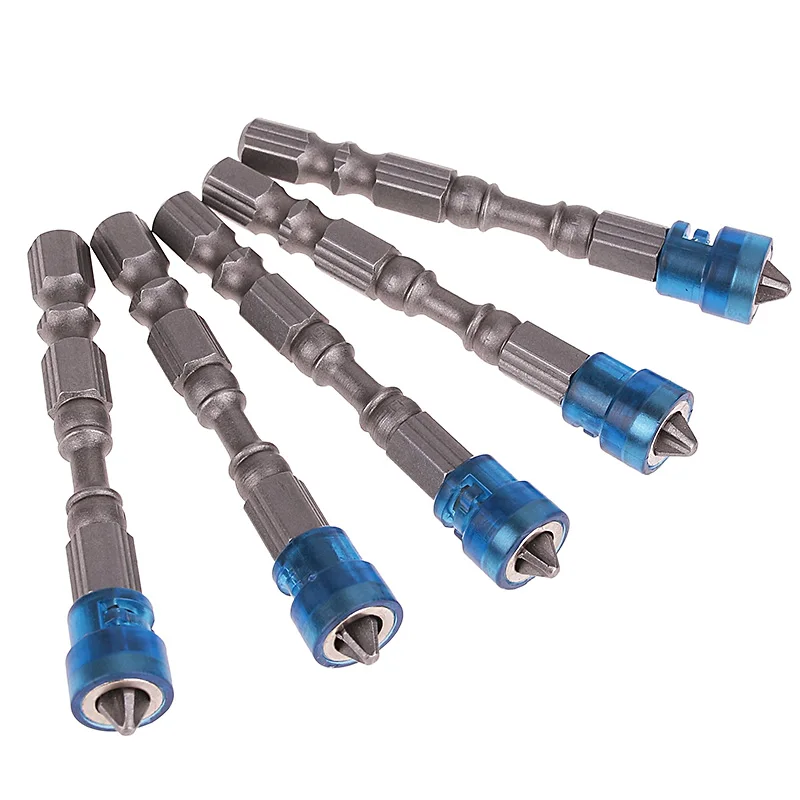 Phillips Screwdrivers Bit Set ph2 Screw Driver Bits Precision Impact Driver Magnetic Ring Anti Slip Electric