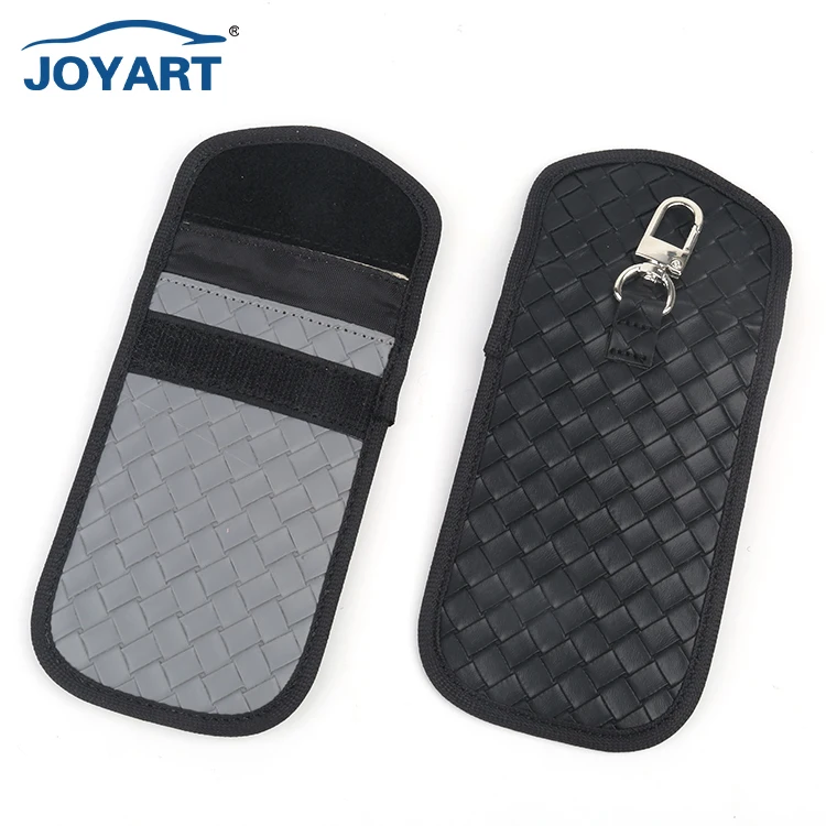 Joyart лидер продаж новый дизайн бумажник защищенный смарт-кожаный держатель чехол rfid Антивор Автомобильный ключ блокирующий сигнал