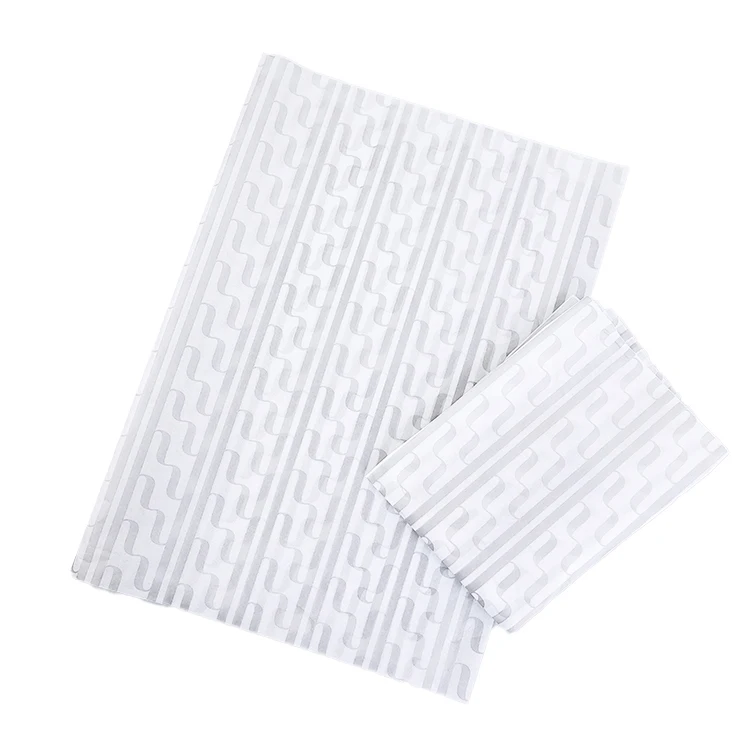 Customize wholesale tissue silk wrapping paper with logo for clothes handmade tissue paper