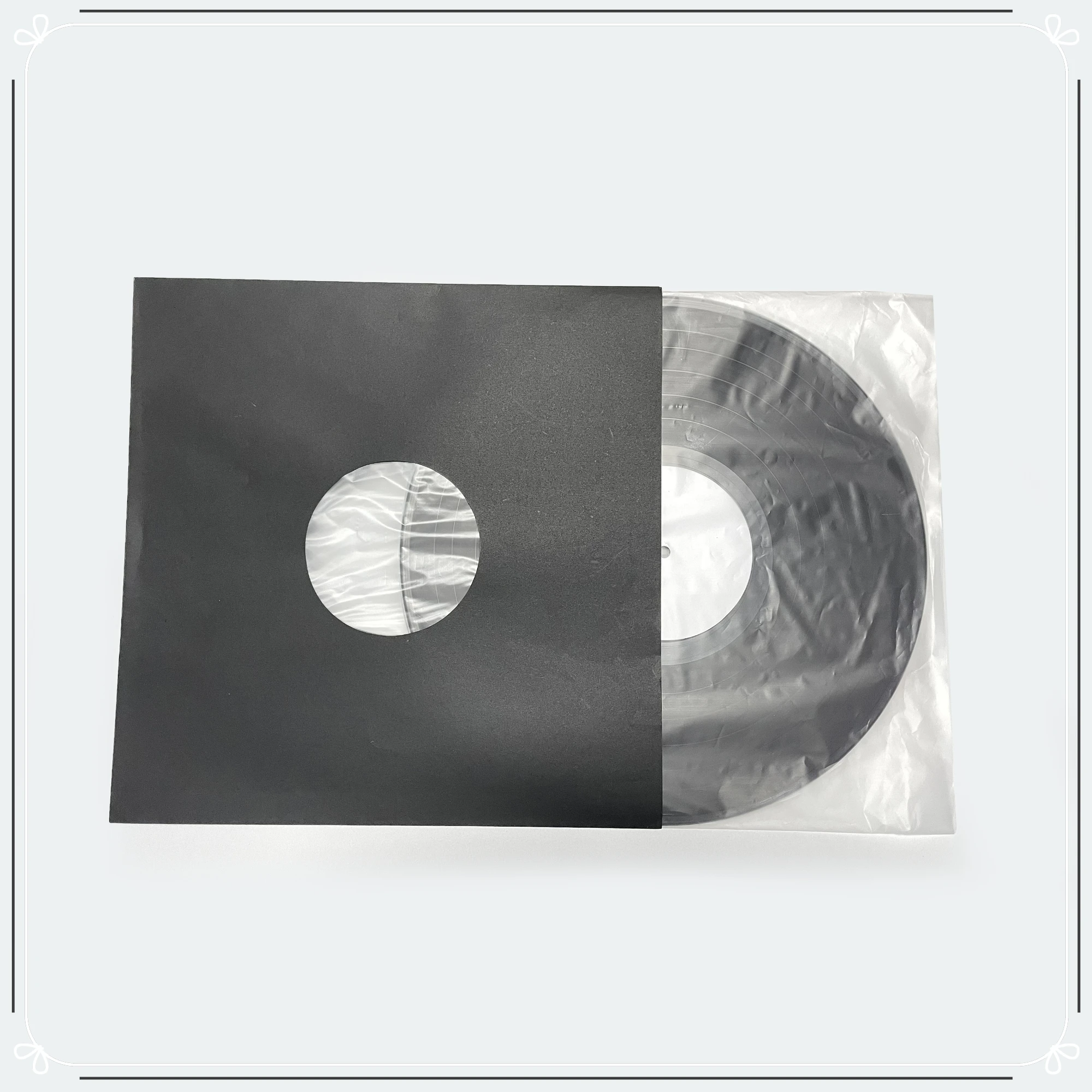 Printed jacket for 7 10 12 inch custom  LP solution for record player manufacturer vinyl record pressing