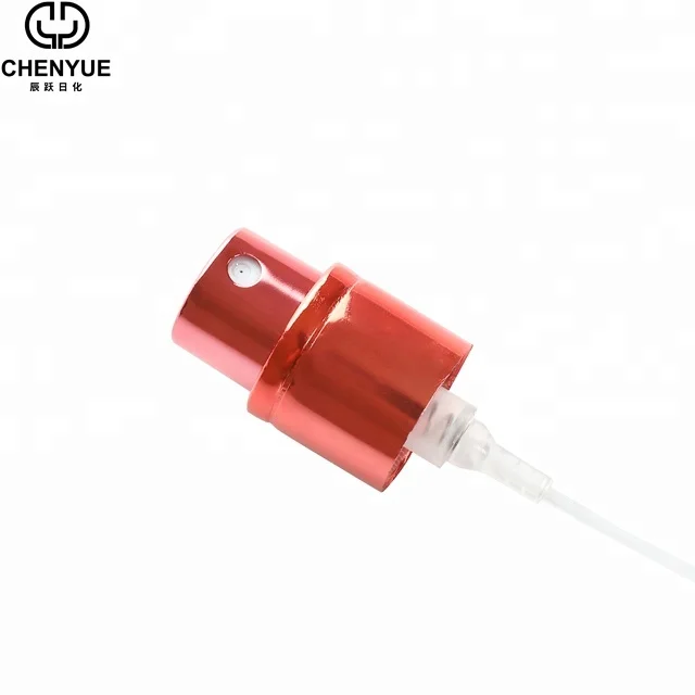Color painting15mm Aluminum Screw Bottle Spray Pump For Perfume