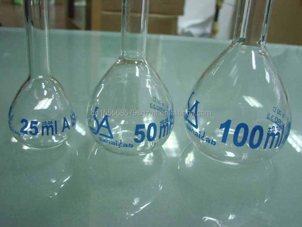 2022 New Popularity Hot Sale Products Sizes Glass Volumetric Flask 500ml