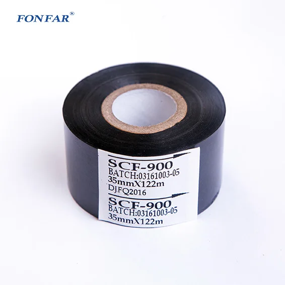 Print Carbon Belt Ribbon Thermal Transfer Ribbon Wax / Resin / Wax Resin Barcode Ribbon