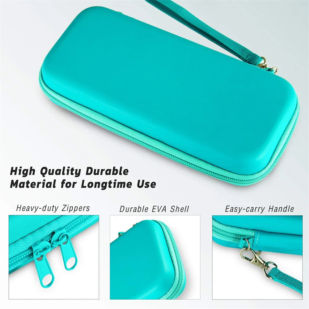 Hot Sell Game Case Carrying Case with Game Card Storage for NS Switch EVA Bag Cover Case Protective Pouch