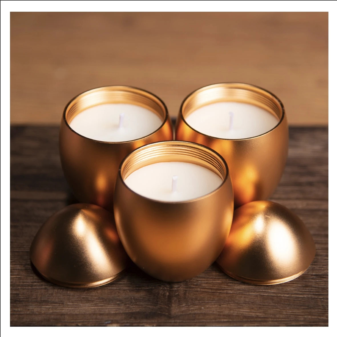 OEM Best Luxury Custom Air Freshener Aroma Fragrance perfume colorful egg shaped scented candle gift set with gift box