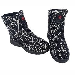 rechargeable graphene heating recovery moon snow hiking mens heated boots(old)
