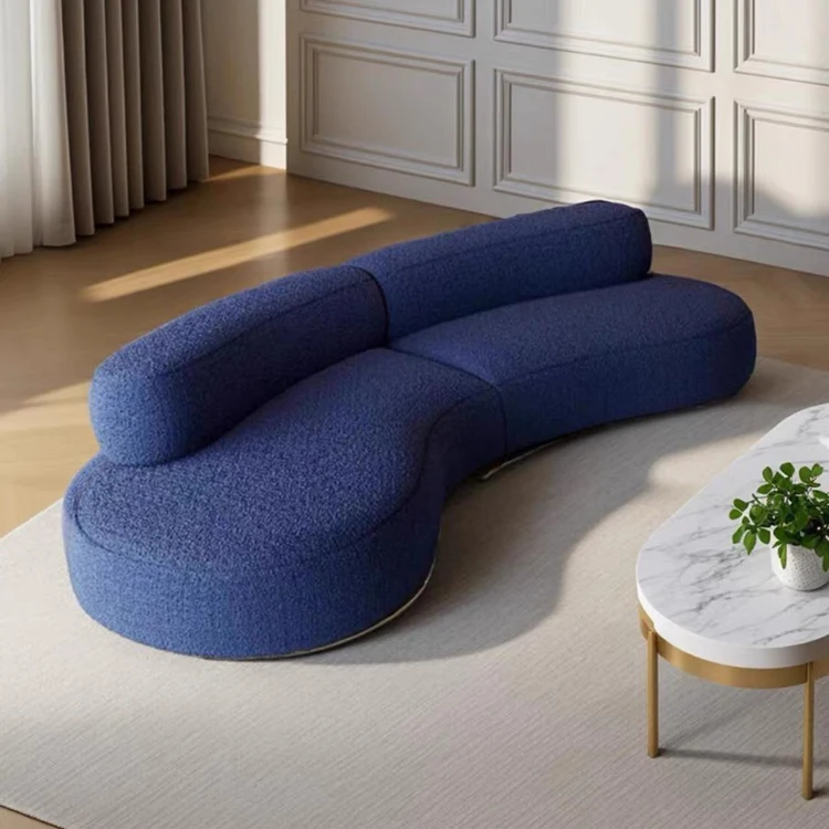 wohnzimmer furniture sofa set curve minimalist designed vacuum pack compression living room sofas