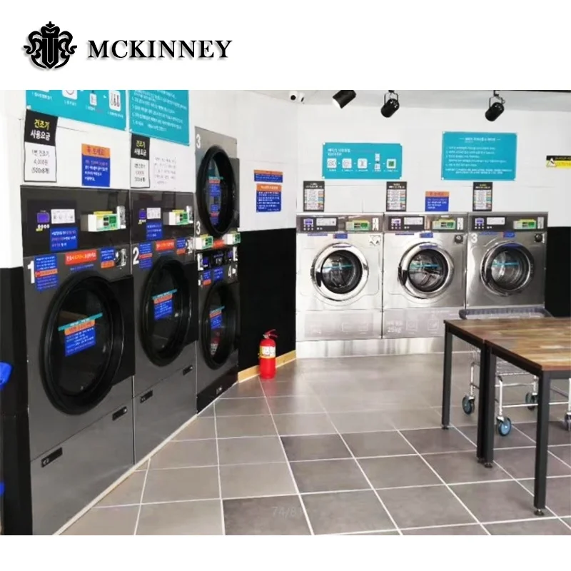 Industrial Coin Operated Laundry Washing Machine Prices For Clothes