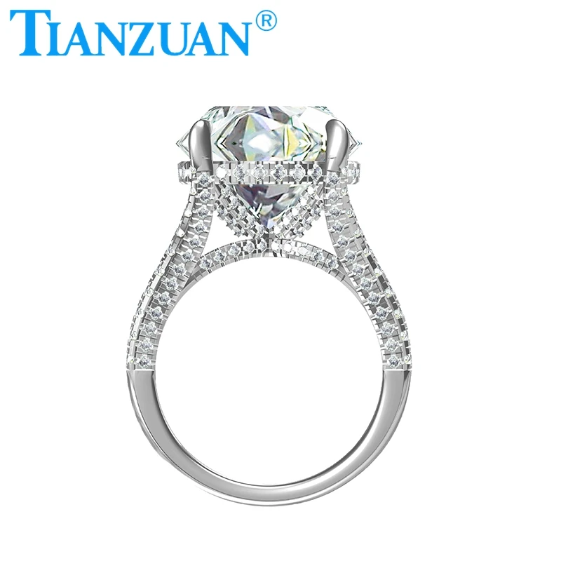 Private Customized Various 925 Silver 10K 14K 18K Jewelry Ring Pendant Earring Bracelet moissanite HPHT diamond links